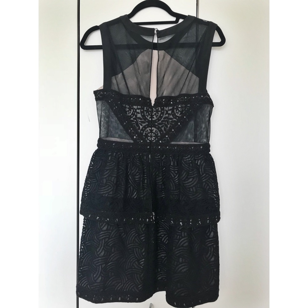 BCBGMaxAzria Joselyn Black Cocktail Dress - Picture 4 of 8